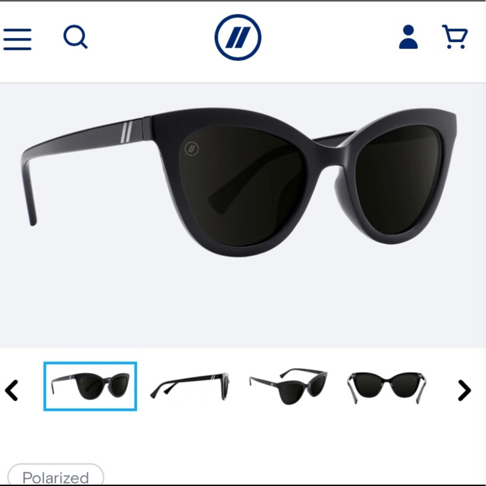 EUC Blenders Madame X Cat Glasses